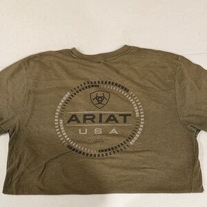 Ariat Olive Tee Large Buckle Exclusive